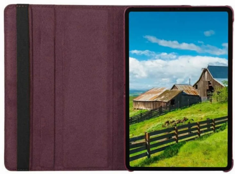 Xiaomi Mi Pad 5 Tablet Kılıfı 360 Derece Dönebilen Standlı Kapak - Mavi