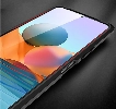 Xiaomi Redmi Note 10 Pro Kılıf Deri Görünümlü Lüks Parmak İzi Bırakmaz Niss Silikon Kapak - Kırmızı