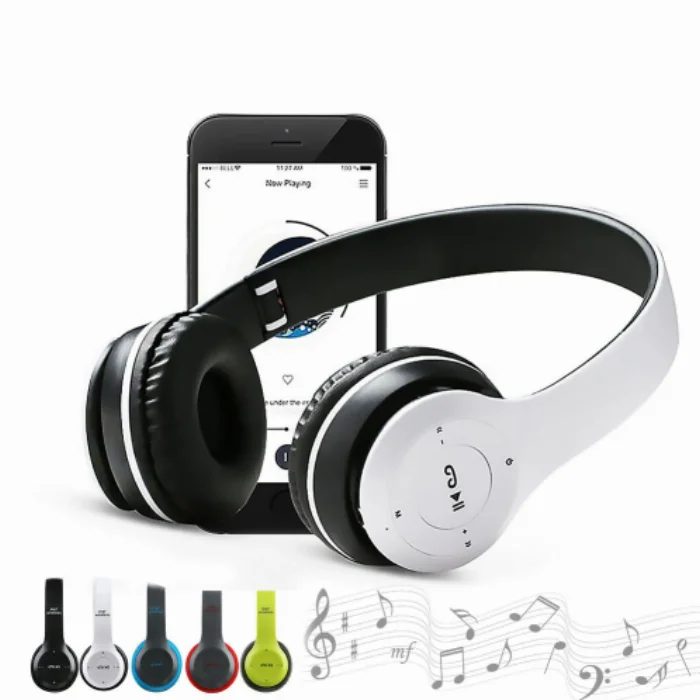 Zore BTK-ZR56 Kablosuz Bluetooth 5.0 Kulaklık SD Kart Radyo Modlu Kulaküstü - Beyaz
