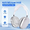 Zore P9 Hi-Fi Ses Kalitesi Ayarlanabilir ve Katlanabilir Kulak Üstü Bluetooth Kulaklık - Kırmızı