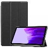 Lenovo Tab M10 Plus TB-125F - TB-128F 3. Jenerasyon Tablet Kılıfı Standlı Smart Cover Kapak - Siyah