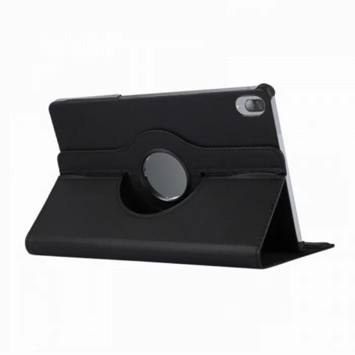 Lenovo Tab P11 Pro 11.5 inç Tablet Kılıfı 360 Derece Dönebilen Standlı Kapak - Siyah
