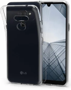LG K40s Kılıf Ultra İnce Esnek Süper Silikon 0.3mm - Şeffaf