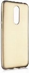 Meizu M6T Kılıf İnce Soft Mat Renkli Esnek Silikon Kapak - Gold