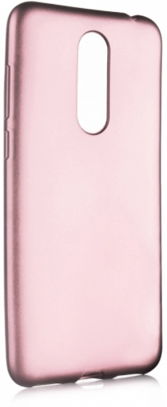 Meizu M6T Kılıf İnce Soft Mat Renkli Esnek Silikon Kapak - Rose Gold