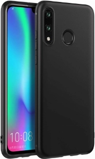 Meizu Note 9 Kılıf İnce Soft Mat Renkli Esnek Silikon Kapak - Siyah