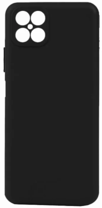Omix X600 Kılıf Zore Biye Mat Esnek Silikon - Siyah