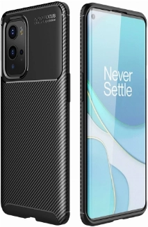 OnePlus 9 Pro Kılıf Silikon Parmak İzi Bırakmayan Karbon Soft Negro Kapak - Siyah