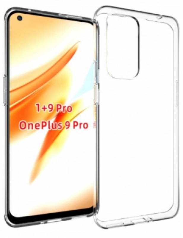 OnePlus 9 Pro Kılıf Kamera Korumalı Esnek Silikon Kapak - Şeffaf