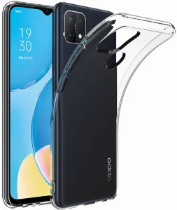 Oppo A15 5G Kılıf Ultra İnce Esnek Süper Silikon 0.3mm - Şeffaf