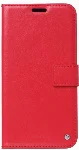 Oppo A52 Kılıf Standlı Kartlıklı Cüzdanlı Kapaklı - Kırmızı