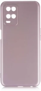 Oppo A54 Kılıf İnce Mat Esnek Silikon - Rose Gold