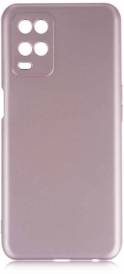 Oppo A54 Kılıf İnce Soft Mat Renkli Esnek Silikon Kapak - Rose Gold