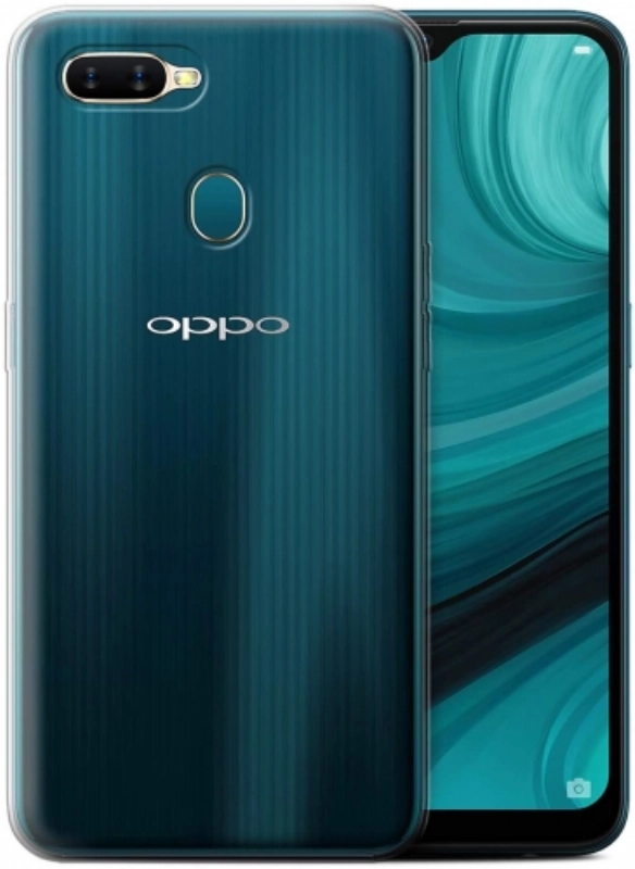 Oppo A5s Kılıf Kamera Korumalı Esnek Silikon Kapak - Şeffaf