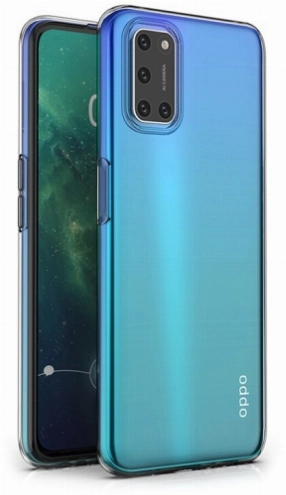 Oppo A72 Kılıf Kamera Korumalı Esnek Silikon Kapak - Şeffaf