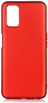 Oppo A92 Kılıf İnce Mat Esnek Silikon - Kırmızı