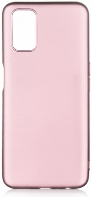 Oppo A92 Kılıf İnce Soft Mat Renkli Esnek Silikon Kapak - Rose Gold