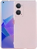 Oppo A96 4G Kılıf İnce Soft Mat Renkli Esnek Silikon Kapak - Rose Gold