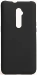 Oppo Reno 10x Zoom Kılıf İnce Mat Esnek Silikon - Siyah