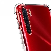 Oppo Reno 3 Kılıf Silikon Köşe Korumalı Airbag Darbe Emici Kapak - Şeffaf