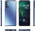 Oppo Reno 4 Kılıf Kamera Korumalı Esnek Silikon Kapak - Şeffaf