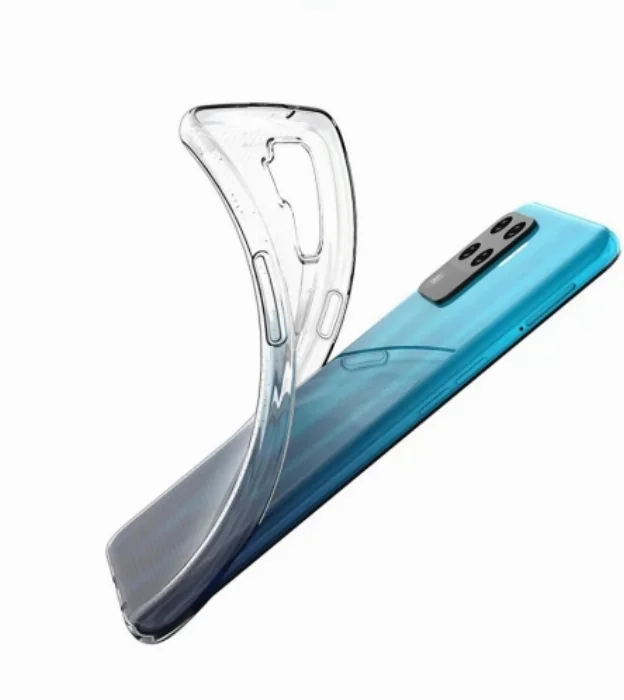 Oppo Reno 5 Lite Kılıf Ultra İnce Esnek Süper Silikon 0.3mm - Şeffaf