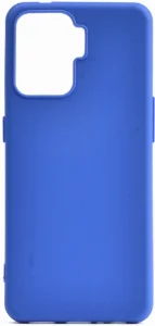 Oppo Reno 5 Lite Kılıf Zore Biye Mat Esnek Silikon - Mavi