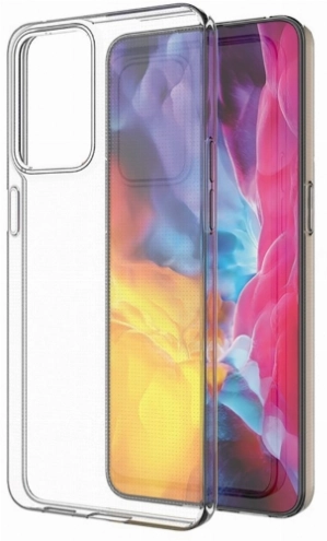 Oppo Reno 7 Kılıf Kamera Korumalı Esnek Silikon Kapak - Şeffaf