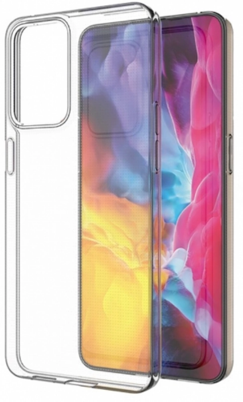 Oppo Reno 7 Kılıf Kamera Korumalı Esnek Silikon Kapak - Şeffaf