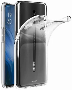 Oppo Reno Kılıf Ultra İnce Esnek Süper Silikon 0.3mm - Şeffaf