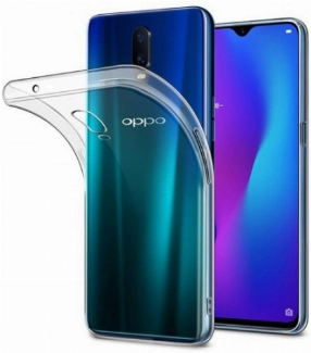 Oppo RX17 Pro Kılıf Kamera Korumalı Esnek Silikon Kapak - Şeffaf