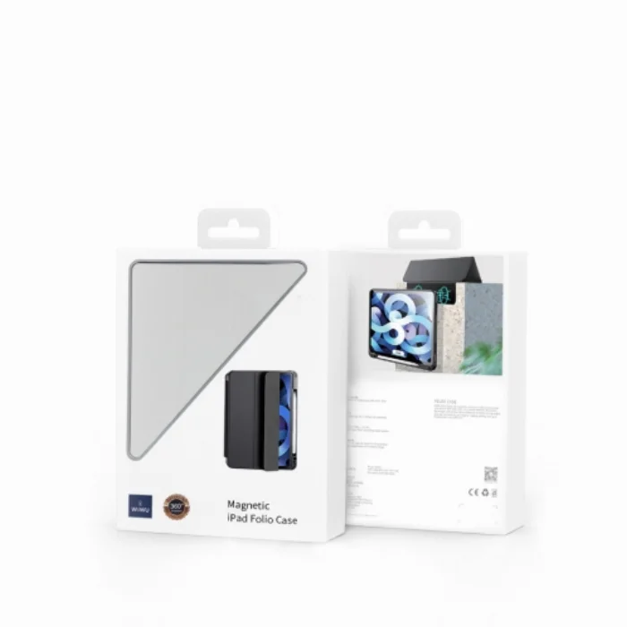 Apple iPad Pro 11 inç 2020 Tablet Kılıf Nort Smart Cover Standlı Uyku Modlu Kapak - Siyah