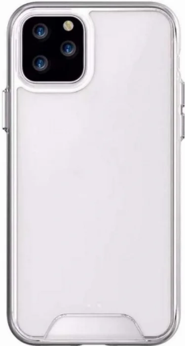 Apple iPhone 11 Pro Max Kılıf Clear Guard Serisi Gard Kapak - Şeffaf