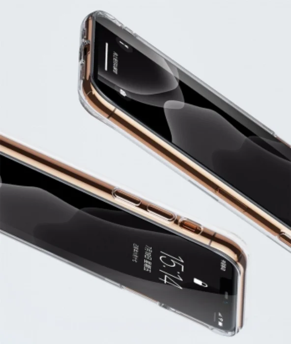 Apple iPhone 11 Pro Max Kılıf Magic Crystal Clear Glass Case - Şeffaf