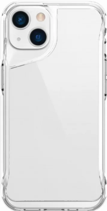 Apple iPhone 13 (6.1) Kılıf Şeffaf TPU Kenarları Esnek T-Max Kapak