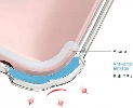 Apple iPhone 6s / 6 Kılıf Silikon Köşe Korumalı Airbag Darbe Emici Kapak - Şeffaf