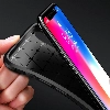 Apple iPhone Xr Kılıf Silikon Parmak İzi Bırakmayan Karbon Soft Negro Kapak - Siyah