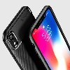 Apple iPhone Xr Kılıf Silikon Parmak İzi Bırakmayan Karbon Soft Negro Kapak - Siyah