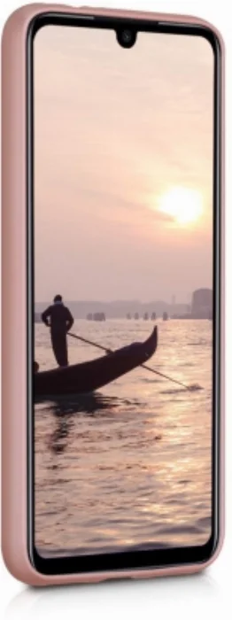 Huawei Honor 10 Lite Kılıf İnce Mat Esnek Silikon - Kırmızı