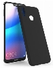 Huawei P20 Lite Kılıf İnce Soft Mat Renkli Esnek Silikon Kapak - Mavi