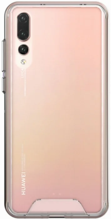 Huawei P20 Pro Kılıf Clear Guard Serisi Gard Kapak - Şeffaf