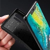 Huawei P30 Pro Kılıf Silikon Parmak İzi Bırakmayan Karbon Soft Negro Kapak - Siyah