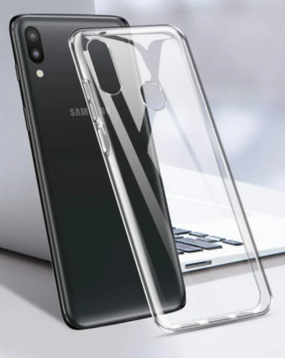 Huawei Y6 2019 Kılıf Ultra İnce Esnek Süper Silikon 0.3mm - Şeffaf