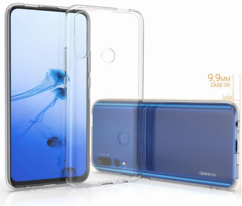 Huawei Y9 Prime 2019 Kılıf Ultra İnce Esnek Süper Silikon 0.3mm - Şeffaf