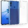 Huawei Y9 Prime 2019 Kılıf Kamera Korumalı Esnek Silikon Kapak - Şeffaf