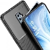 Oppo Reno 10x Zoom Kılıf Silikon Parmak İzi Bırakmayan Karbon Soft Negro Kapak - Siyah