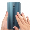 Oppo Reno 10x Zoom Kılıf Kamera Korumalı Esnek Silikon Kapak - Şeffaf