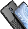 Oppo Reno Z Kılıf Silikon Parmak İzi Bırakmayan Karbon Soft Negro Kapak - Lacivert