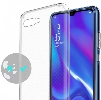 Oppo RX17 Neo Kılıf Kamera Korumalı Esnek Silikon Kapak - Şeffaf