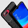 Oppo RX17 Pro Kılıf Silikon Parmak İzi Bırakmayan Karbon Soft Negro Kapak - Lacivert